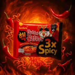 Samyang Buldak Hot Chicken Ramen - 3x Spicy - (40x140g)
